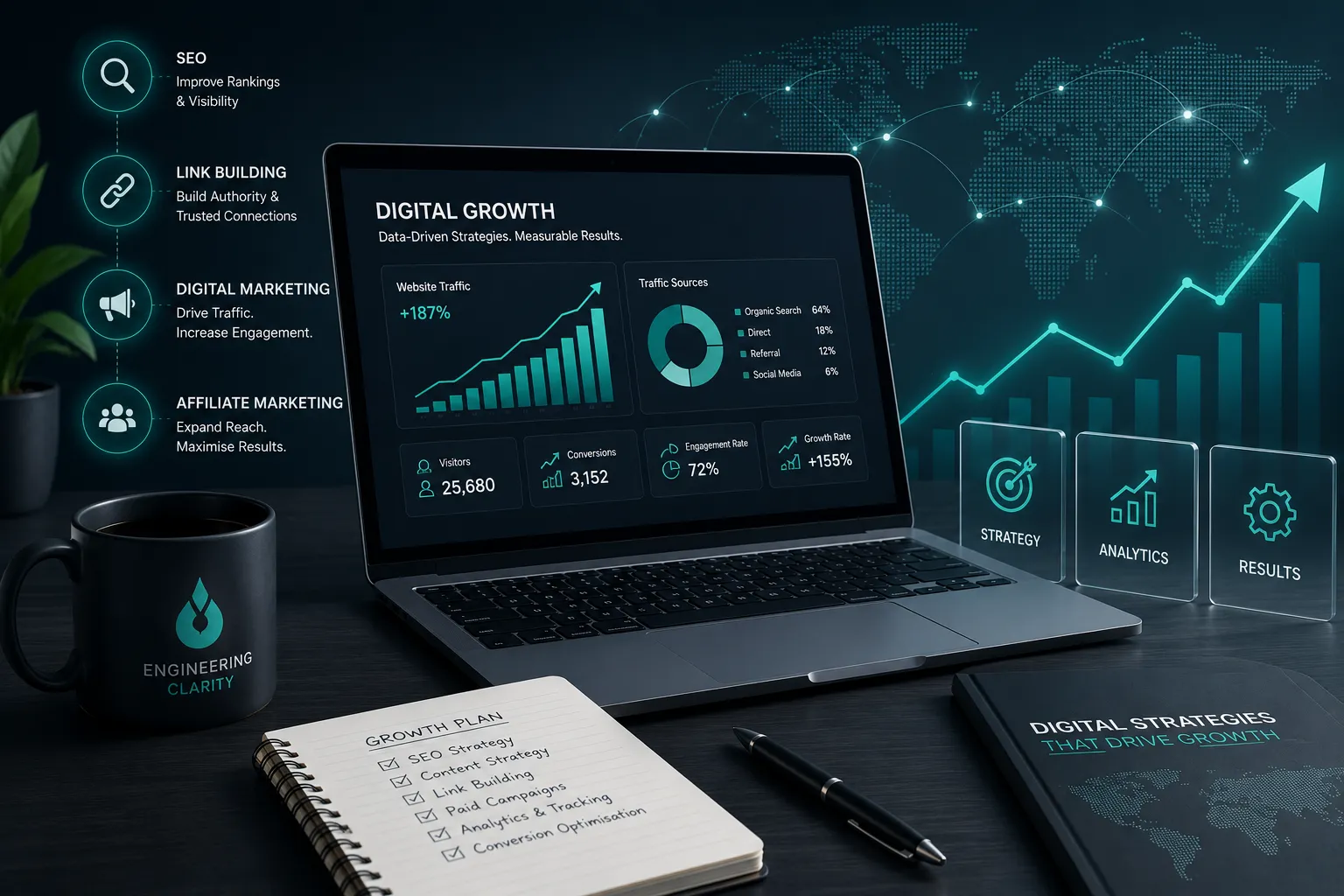 Digital growth and analytics workspace

